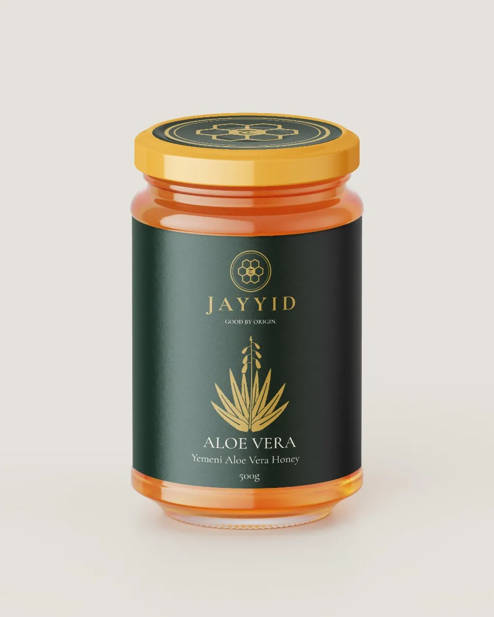 Jar of Socotra Aloe Vera honey