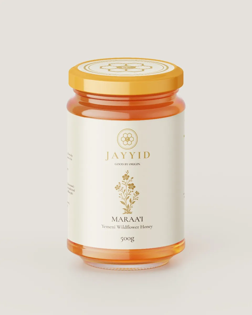 Jar of Yemeni Maraa'i honey
